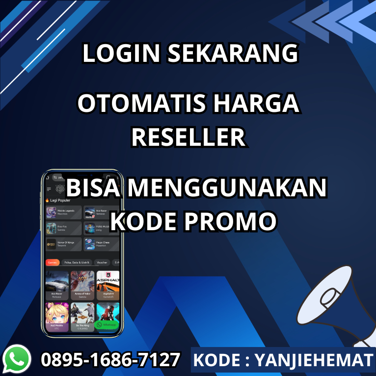 Yanjie Store - Top Up Game dan PPOB Termurah Indonesia